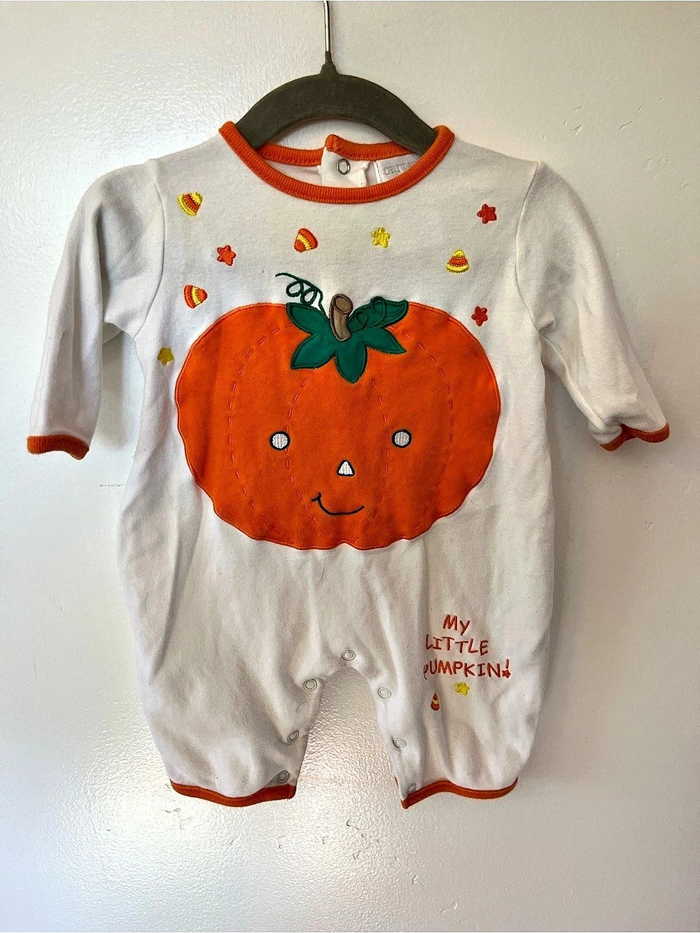 Carter's Pumpkin Baby Footie Baby 3M